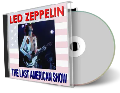 Artwork Cover of Led Zeppelin 1977-07-24 CD Oakland Audience