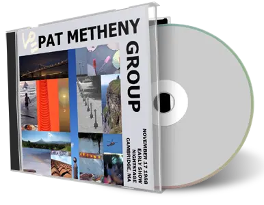 Artwork Cover of Pat Metheny 1988-11-17 CD Cambridge Audience