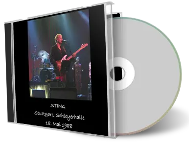 Artwork Cover of Sting 1988-05-18 CD Stuttgart Audience