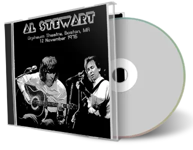 Artwork Cover of Al Stewart 1976-11-12 CD Boston Audience