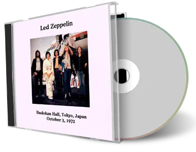 Artwork Cover of Led Zeppelin 1972-03-10 CD Tokyo Audience