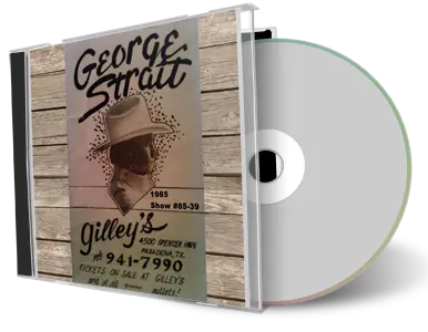 Artwork Cover of George Strait 1985-09-23 CD Pasadena Audience