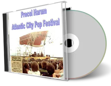 Artwork Cover of Procol Harum 1969-08-01 CD Atlantic City Audience