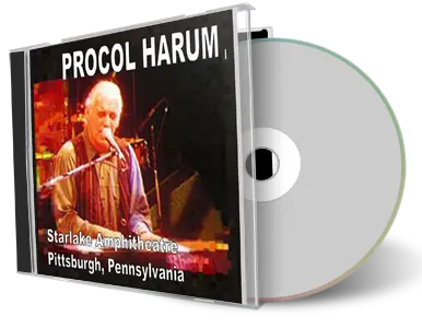 Artwork Cover of Procol Harum 1995-07-21 CD Pittsburgh Soundboard