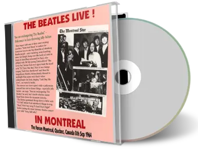 Artwork Cover of The Beatles 1964-09-08 CD Montreal Audience