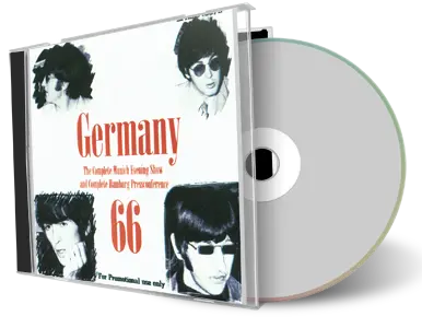 Artwork Cover of The Beatles 1966-06-24 CD Munich Soundboard