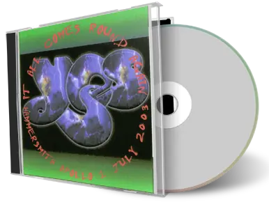 Artwork Cover of Yes 2003-07-01 CD London Audience