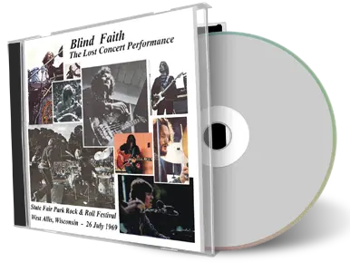 Artwork Cover of Blind Faith Compilation CD The Lost Concert Performance Soundboard