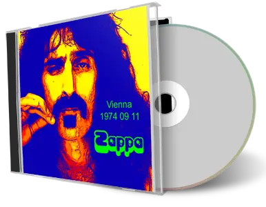 Artwork Cover of Frank Zappa 1979-09-11 CD Vienna Audience