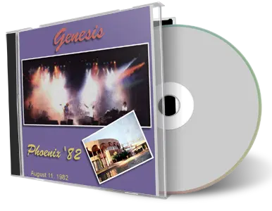Artwork Cover of Genesis 1982-08-11 CD Phoenix Audience