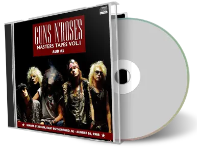 Artwork Cover of Guns N Roses 1988-08-16 CD East Rutherford Audience