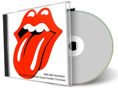 Artwork Cover of Rolling Stones 1969-11-28 CD New York Audience