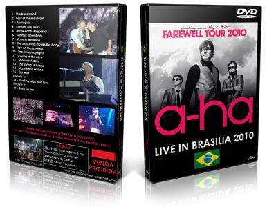 Artwork Cover of A HA 2010-03-16 DVD Brasilia Audience