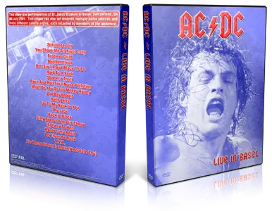 Artwork Cover of ACDC 2001-07-06 DVD Basel Audience
