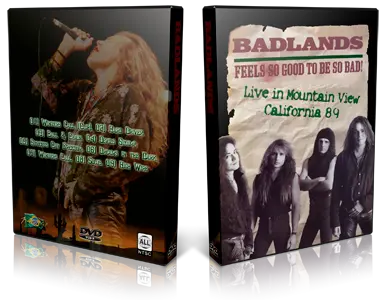 Artwork Cover of Badlands Compilation DVD Mountainview 89 Proshot