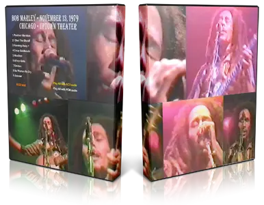 Artwork Cover of Bob Marley 1979-11-13 DVD Chicago Proshot