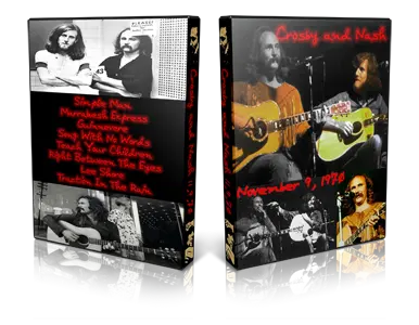 Artwork Cover of CSNY 1970-11-09 DVD BBC in Concert Proshot