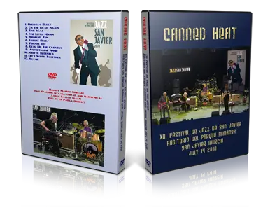 Artwork Cover of Canned Heat 2010-07-14 DVD San Javier Proshot