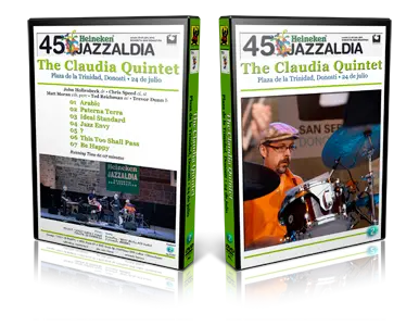 Artwork Cover of Claudia Quintet 2010-07-24 DVD San Sebastian Proshot