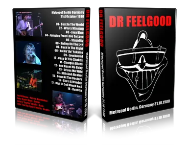 Artwork Cover of Dr Feelgood 1980-10-31 DVD Berlin Proshot