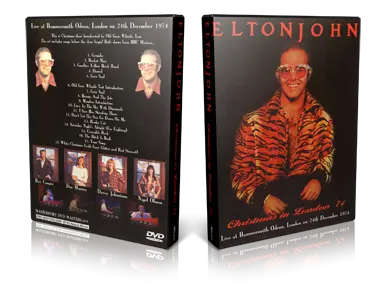 Artwork Cover of Elton John 1974-12-24 DVD London Proshot