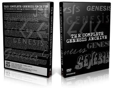 Artwork Cover of Genesis Compilation DVD Archive 1967-1992 Proshot