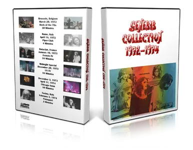 Artwork Cover of Genesis Compilation DVD Live 1972-1974 Proshot