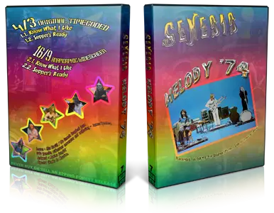 Artwork Cover of Genesis Compilation DVD Melody 74 Proshot