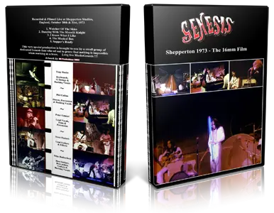 Artwork Cover of Genesis Compilation DVD Shepperton 16mm Proshot