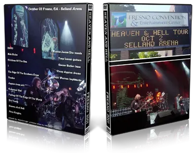Artwork Cover of Heaven And Hell 2007-10-02 DVD Fresno Audience