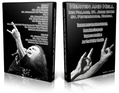 Artwork Cover of Heaven And Hell 2001-09-06 DVD St Petersburg Audience