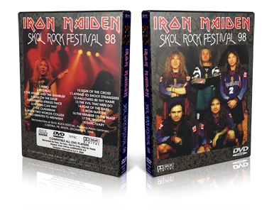 Artwork Cover of Iron Maiden 1998-12-08 DVD Curitiba Proshot