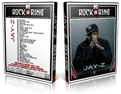 Artwork Cover of Jay Z 2010-06-04 DVD Nurburgring Proshot