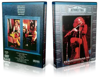 Artwork Cover of Jethro Tull 1970-07-07 DVD Lenox Proshot