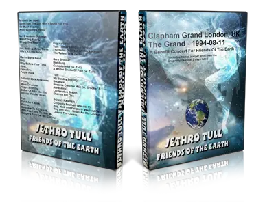 Artwork Cover of Jethro Tull 1994-08-11 DVD London Audience