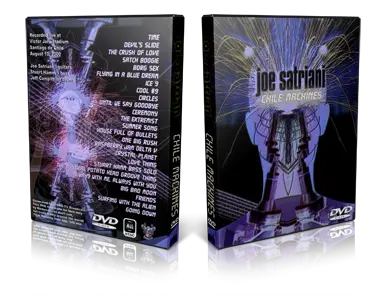 Artwork Cover of Joe Satriani 2000-08-10 DVD Santiago Proshot