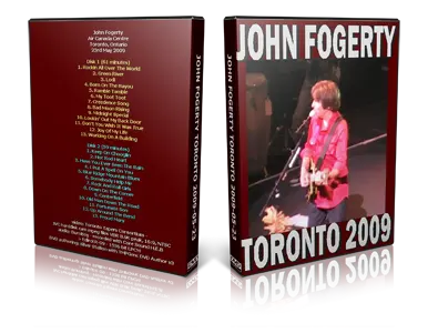 Artwork Cover of John Fogerty 2009-05-23 DVD Toronto Audience