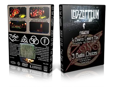 Artwork Cover of Led Zeppelin 2007-12-10 DVD London Audience