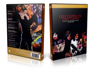 Artwork Cover of Led Zeppelin Compilation DVD Early Visions Proshot