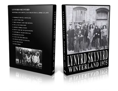 Artwork Cover of Lynyrd Skynyrd 1975-04-27 DVD San Francisco Proshot