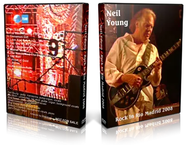 Artwork Cover of Neil Young Compilation DVD Rock In Rio Madrid 2008 Audience