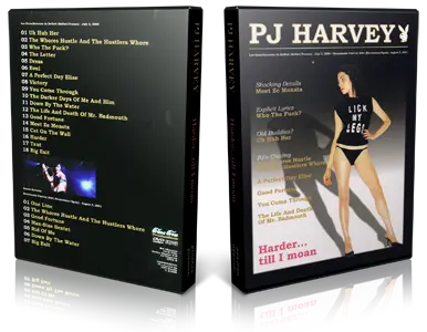 Artwork Cover of PJ Harvey 2004-07-03 DVD Benicassim Proshot
