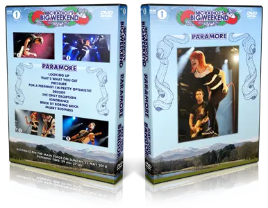 Artwork Cover of Paramore 2010-05-23 DVD Bangor Proshot