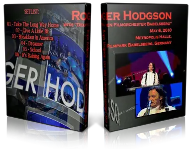 Artwork Cover of Roger Hodgson 2010-05-06 DVD Filmpark Babelsberg Proshot