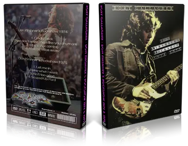 Artwork Cover of Rory Gallagher Compilation DVD Don Kirshner 74-75 Proshot