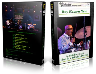 Artwork Cover of Roy Haynes 2009-07-24 DVD Donosti Proshot