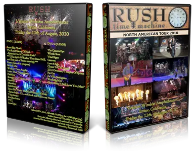 Artwork Cover of Rush 2010-08-13 DVD Irvine Audience