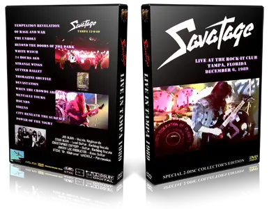 Artwork Cover of Savatage 1989-12-06 DVD Tampa Audience