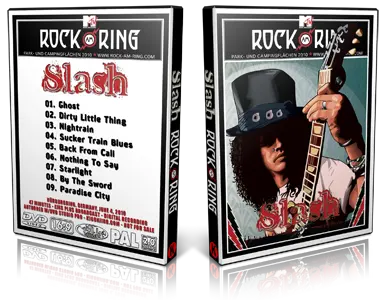 Artwork Cover of Slash 2010-06-04 DVD Nurburgring Proshot