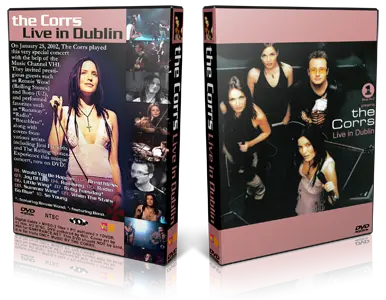 Artwork Cover of The Corrs 2002-01-25 DVD Dublin Proshot
